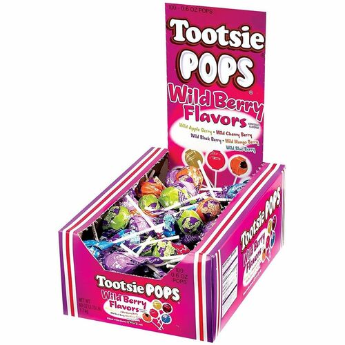 Green Rabbit  Candy,TootsiePop,WIldBerry,Variety,IndivWrppd,100/BX,1/CT,MI-GRR20901184