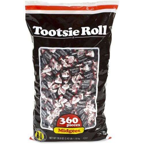 Green Rabbit  Candy,Tootsie Rolls,Chocolate,IndivWrapped,2.42lb,Multi-GRR20900141