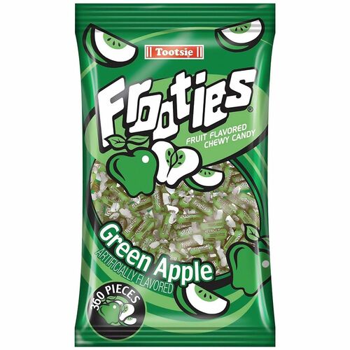 Green Rabbit  Candy,FruitChews,GreenApple,IndividualWrapped,360/BG,1/CT,MI-GRR20900088