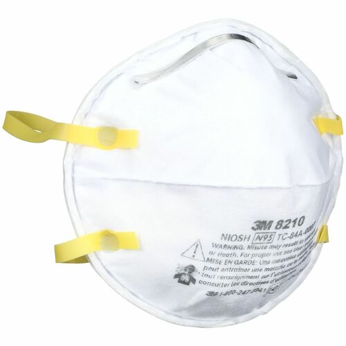 3M  Respirators,N95,2Strap,NonOil,StandardSize,20/BX,8/CT,WE