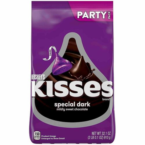 Green Rabbit  Candy,Chocolate,SpecialDark,Kisses,PartyPack,32.1oz,Multi-GRR24600419