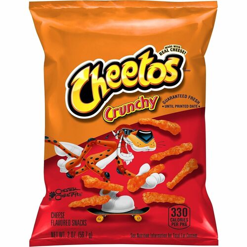 Pepsico-Frito Lay  Chips,Cheetos,CheeseFlavored,2oz,64/CT,Orange