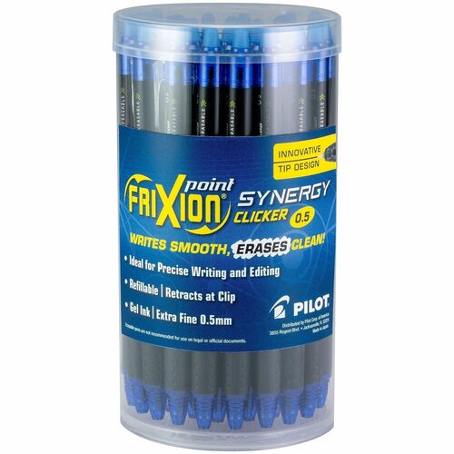 Pilot  Pens,Retract,Erasable,ThermoSens,Gel,XtraFine,0.5mm,25/PK,BE