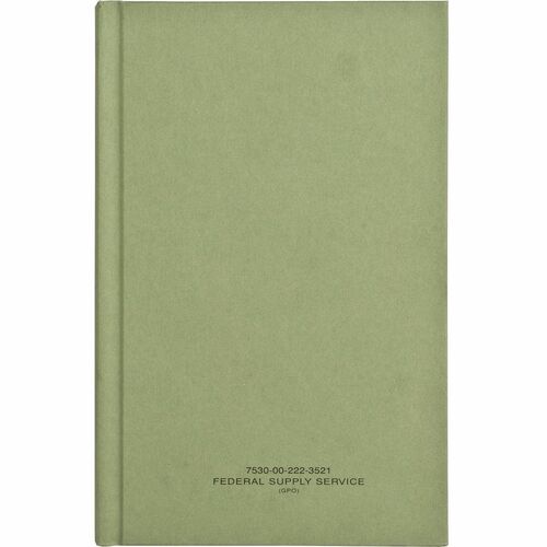 United Book Press  Book,f/Accounting,Hardbound,192Pages,Acid-Free,8"x5.5",Green