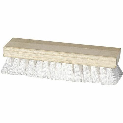 SKILCRAFT  Scrub Brush, Hardwood Block W/1" Bristles, 2-3/4"x8"