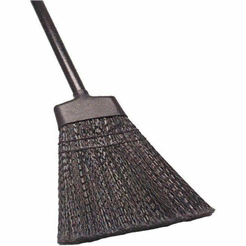SKILCRAFT  Broom,Upright,All-Purpose,HeavyDuty,Indoor/Outdoor,56",Black