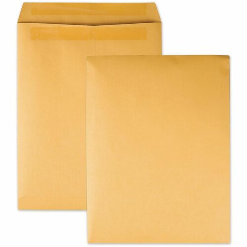 Quality Park  Redi-Seal Envelope, Plain, 28Lb, 9-1/2"x12-1/2", 100/BX, KFT