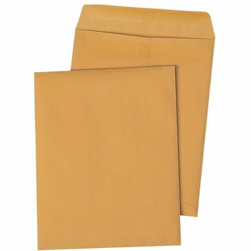 Quality Park  Redi-Seal Envelope, Plain, 28Lb, 12"x15-1/2", 250/BX, Kraft
