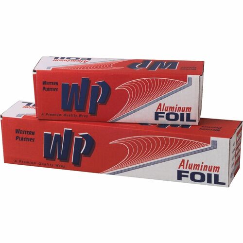 Western Plastics  AluminumFoil,FoodService,Cutterbox,Standard,12"x500',SR