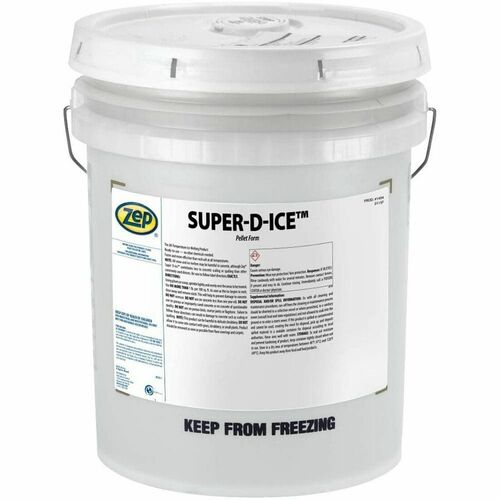 Zep Commercial  De-Icer,Pellets,All-Temperature,f/Ice&Snow,40lb,White