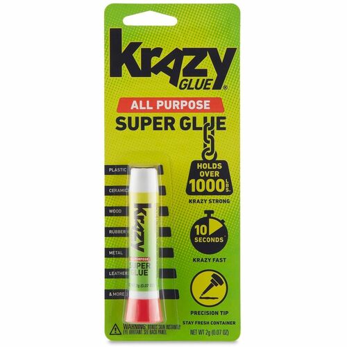 Grenwood Brand  SuperGlue,AllPurpose,PrecisionTip,Liquid,2g,Clear-GWBKG58548R