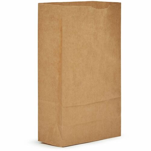 Ajm Packaging Corporation  Bags,f/Groceries,No. 6,Paper,XtraHvyDty,500/CT,NaturalKraft