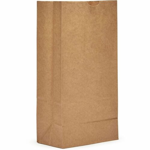 Ajm Packaging Corporation  Bags,f/Groceries,No. 8,Paper,XtraHvyDty,500/CT,NaturalKraft