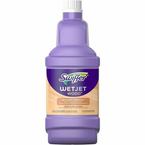 Procter & Gamble Commercial  FloorCleaner,f/SwifferWetJet,MultiSurf,PreMixd,1.25L,4/CT,PE