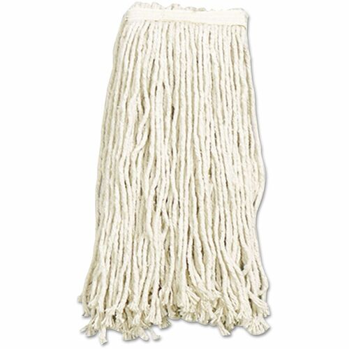 SKILCRAFT  Cut-End Wet Mop Head, 31", Cotton/Synthetic, Natural