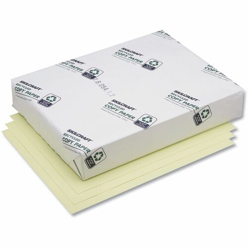 SKILCRAFT  Bond Copy Paper,92Bright,8.5"x11",500Sht/Ream,10Reams/BX,YW