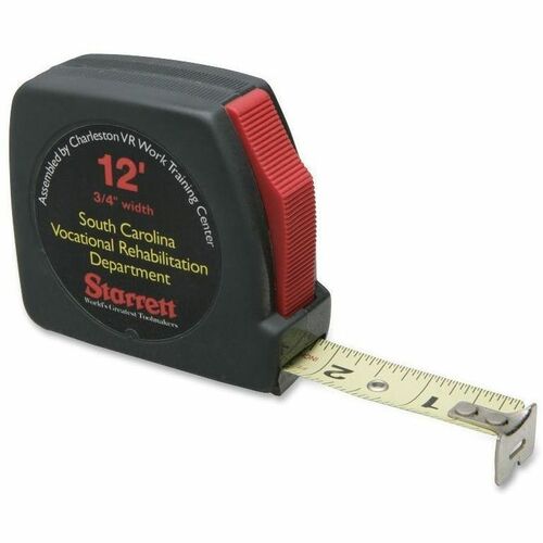 SKILCRAFT  Tape Measure, Steel, 3/4"x12', Grey