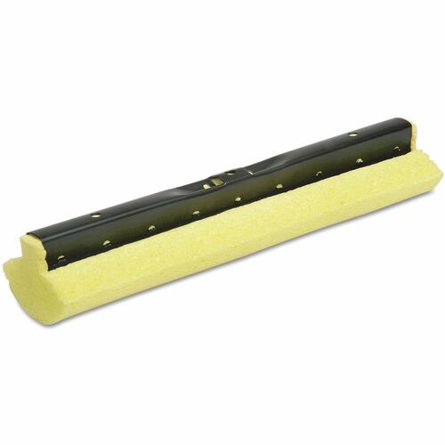 SKILCRAFT  Sponge Roller Mop Replacement Head, 12", Yellow