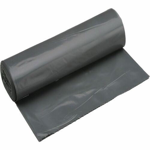 SKILCRAFT  Trash Can Liner - Linear Low-Density, 33 gal, 0.7 mil, 33" x 39", Gray, Perforated Roll, 250/Carton