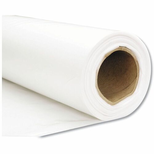 SKILCRAFT  Plastic Sheeting, 12 ft x 100 ft, Clear