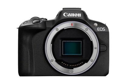 Canon EOS R50 + RF-S 18-45mm F4.5-6.3 IS STM MILC 24.2 MP CMOS 6000 x 4000 pixels Black