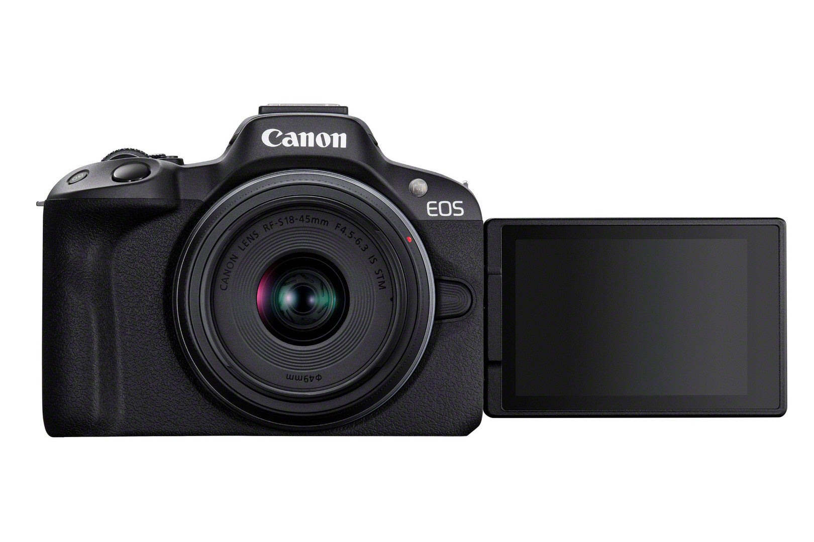 Canon EOS R50 + RF-S 18-45mm F4.5-6.3 IS STM MILC 24.2 MP CMOS 6000 x 4000 pixels Black