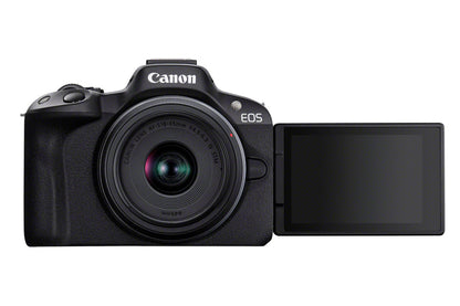 Canon EOS R50 + RF-S 18-45mm F4.5-6.3 IS STM MILC 24.2 MP CMOS 6000 x 4000 pixels Black