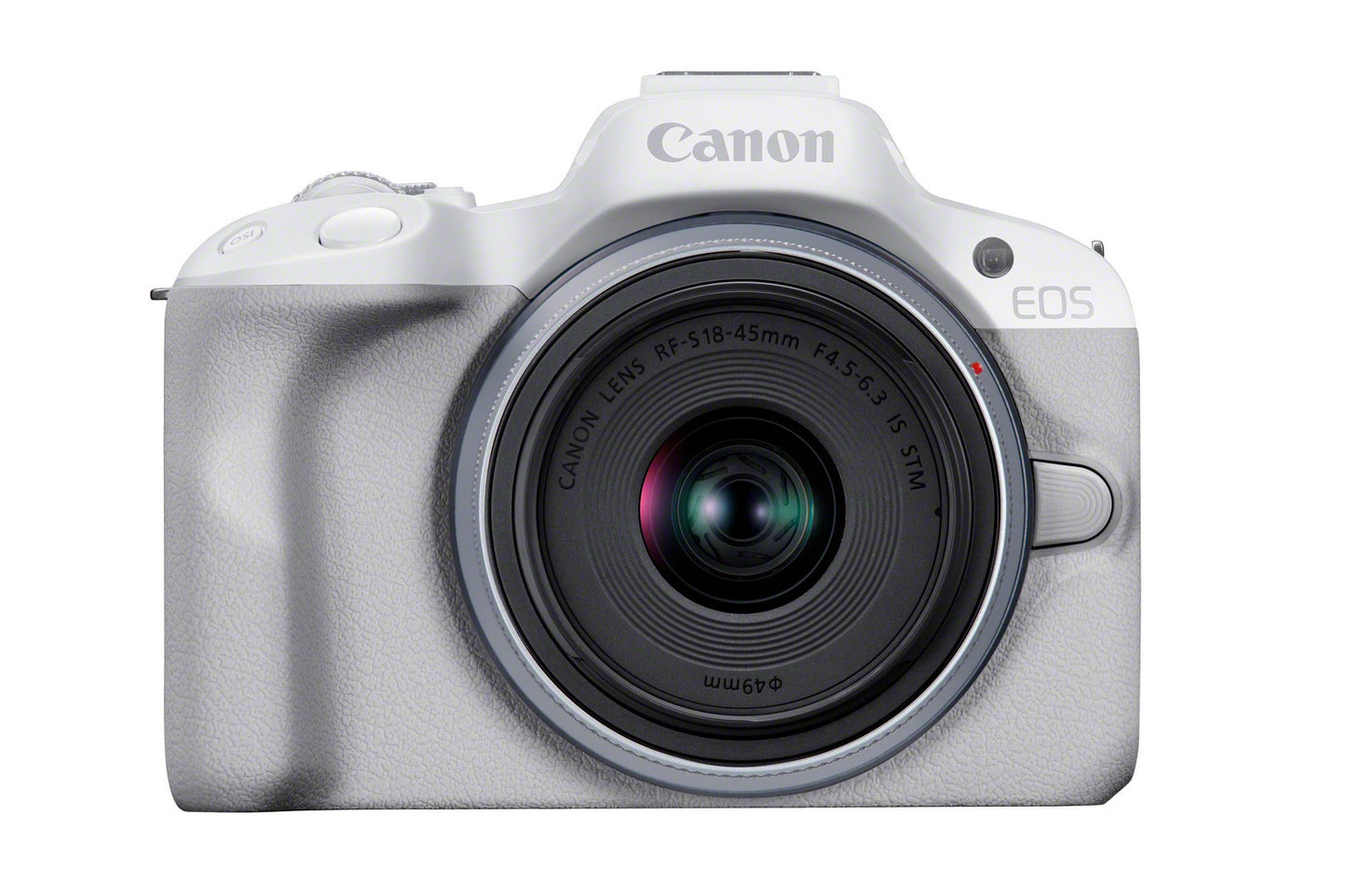 Canon EOS R50 Mirrorless Camera with 18-45mm Lens MILC 24.2 MP CMOS 6000 x 4000 pixels White
