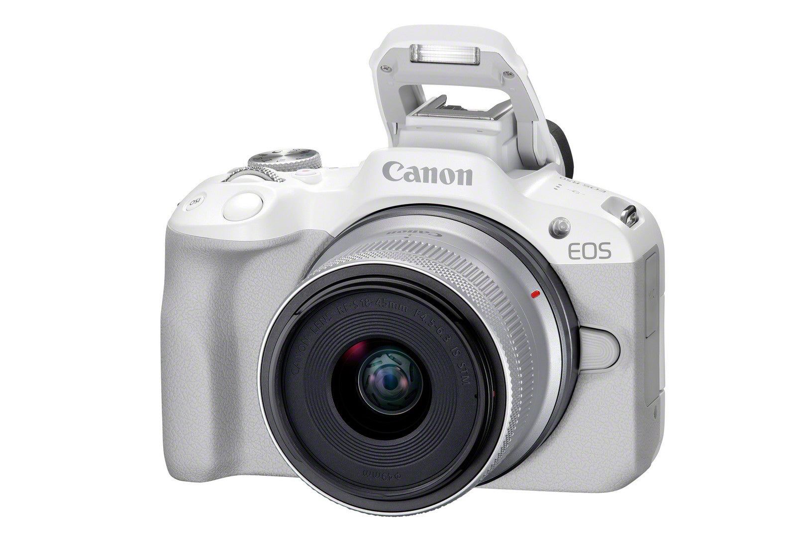 Canon EOS R50 Mirrorless Camera with 18-45mm Lens MILC 24.2 MP CMOS 6000 x 4000 pixels White