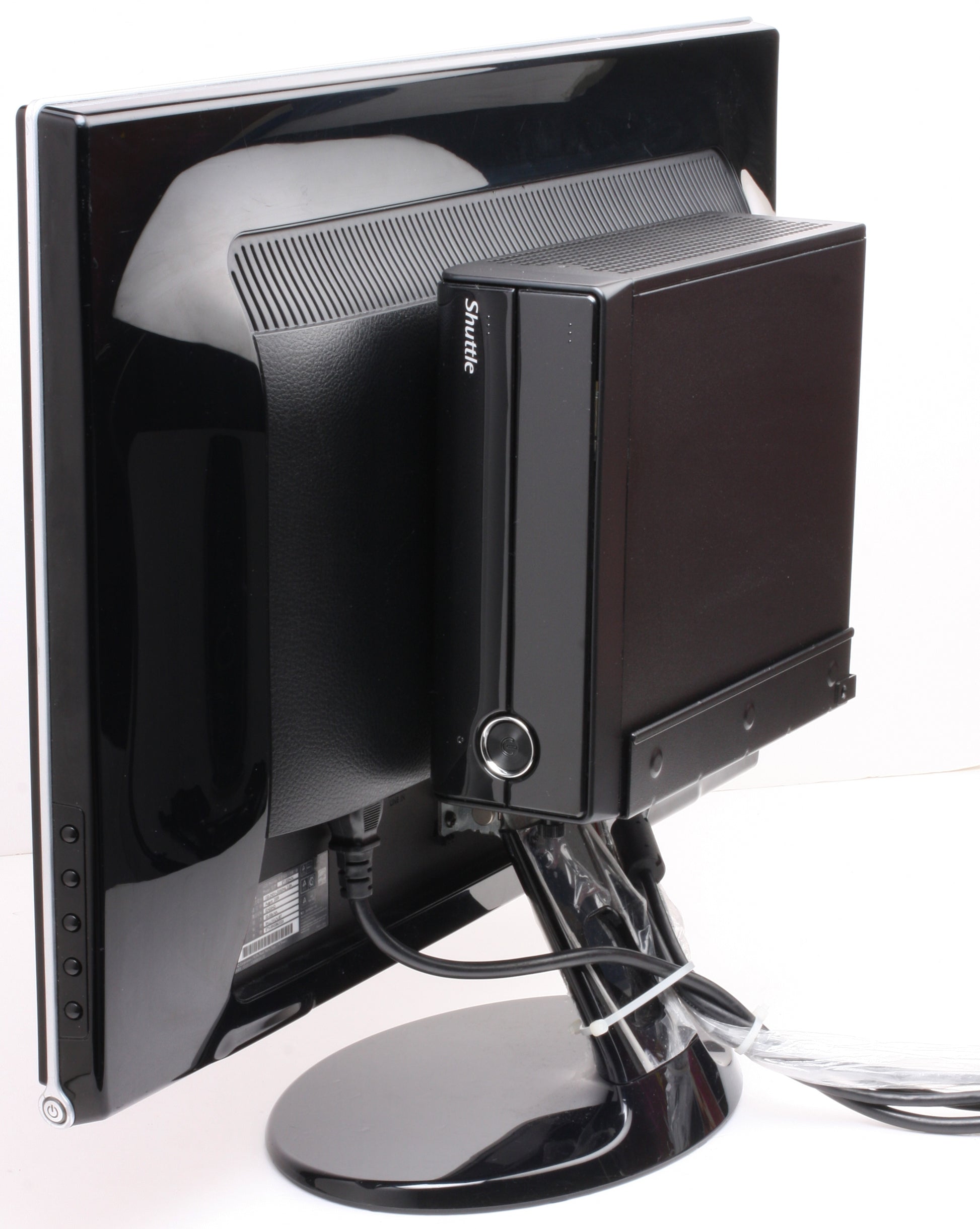 Shuttle PV02 VESA mount accessory for 3 litre Slim PCs Black Metal