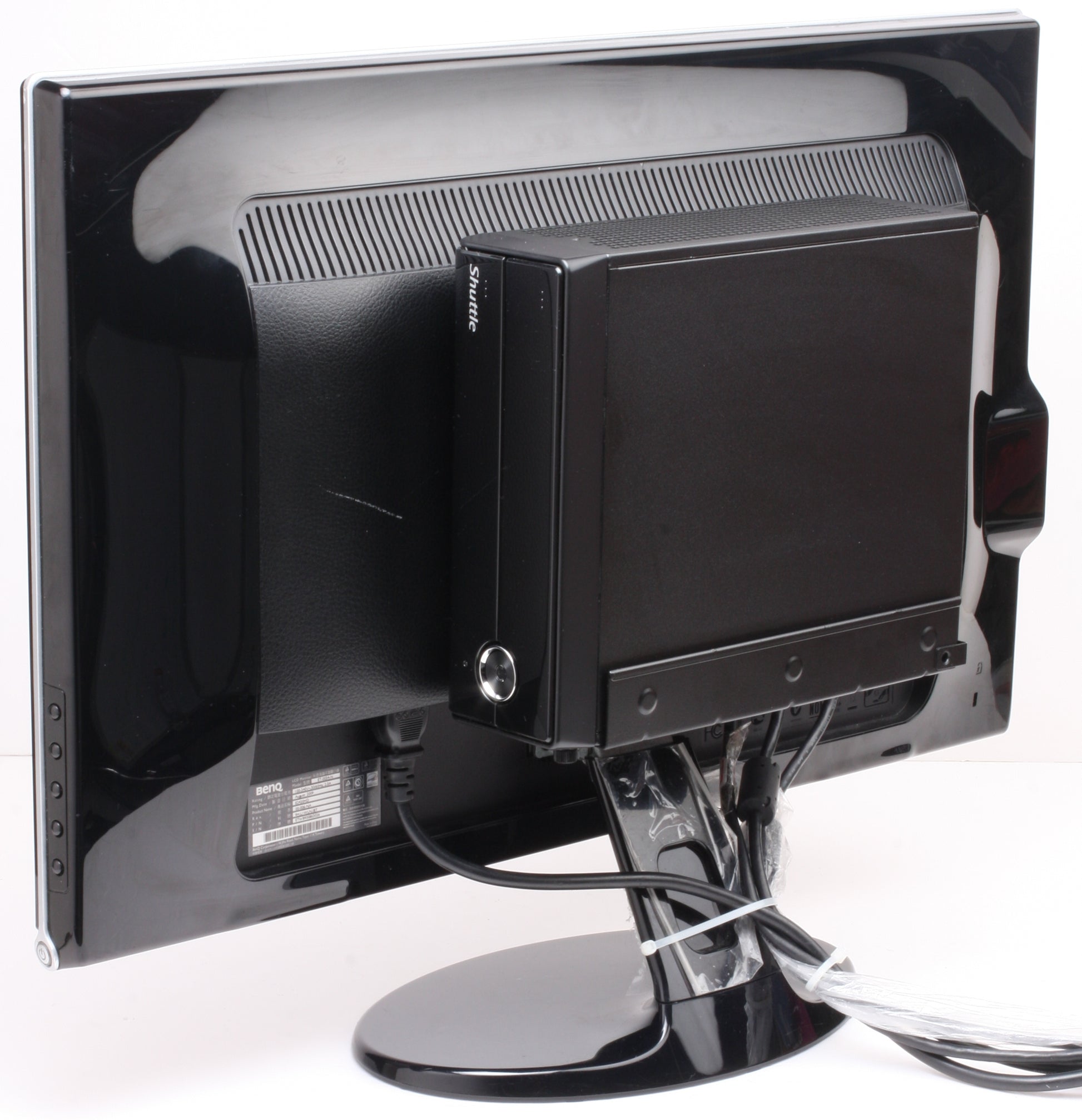 Shuttle PV02 VESA mount accessory for 3 litre Slim PCs Black Metal