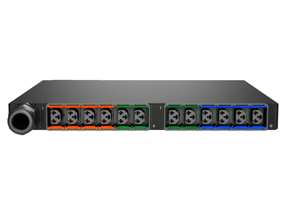 Vertiv Geist MNR5M1R5-12CF13-2PS56B0H10-S power distribution unit (PDU) 12 AC outlet(s) 0U Black