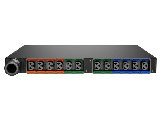 Vertiv Geist MNR5M1R5-12CF13-2PS56B0H10-S power distribution unit (PDU) 12 AC outlet(s) 0U Black