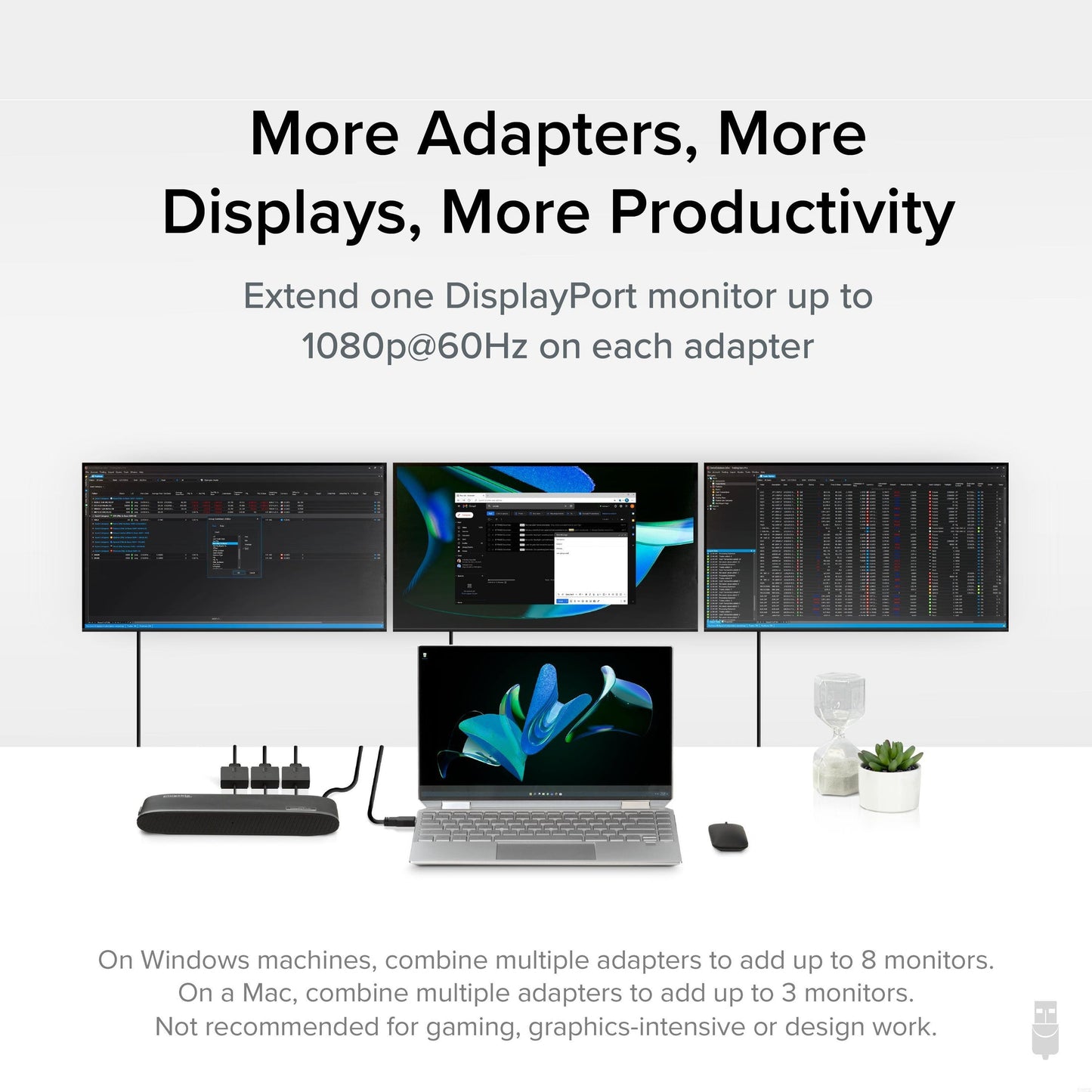 Plugable Technologies UGA-DP-S USB graphics adapter 1920 x 1080 pixels Black