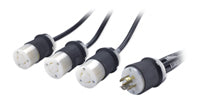 APC Adapter Power Cable 208V AC Black 72" (1.83 m) NEMA L5-20R