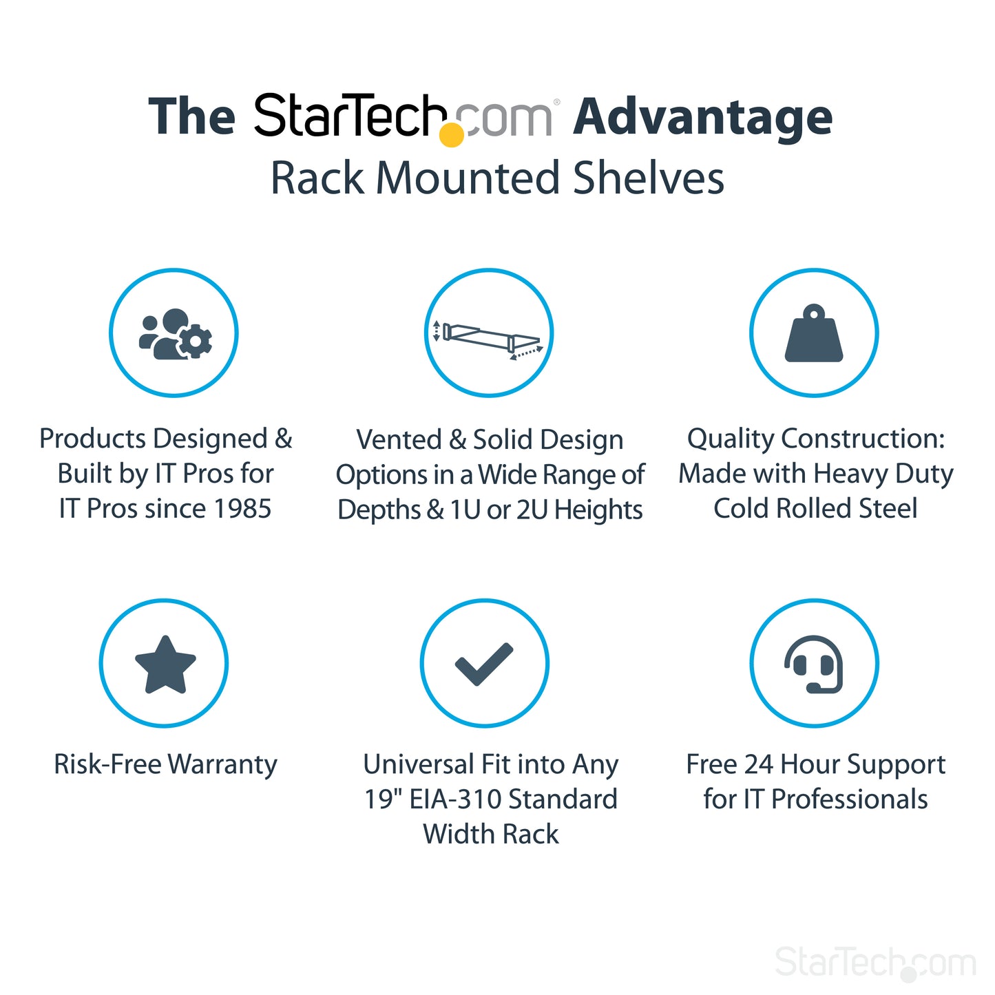 StarTech.com CABSHELF rack accessory Shelf