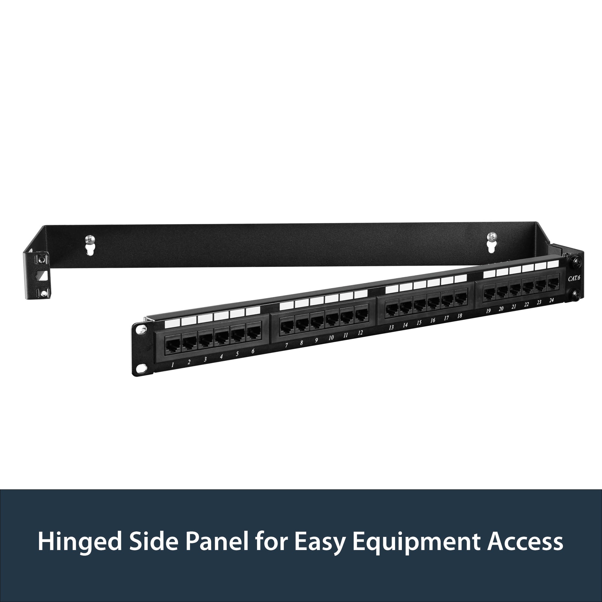 StarTech.com WALLMOUNTH1 rack accessory Wall mounted rack