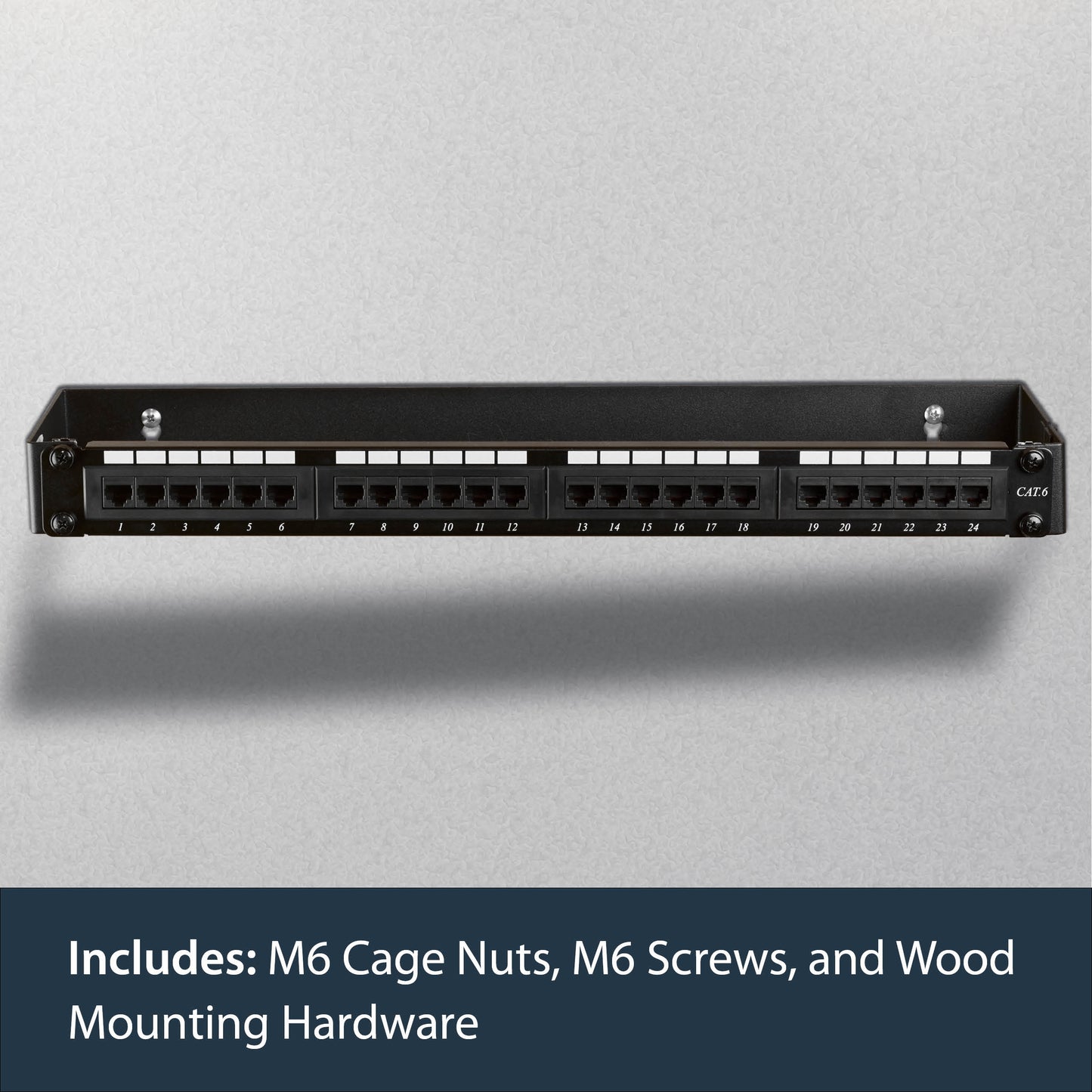 StarTech.com WALLMOUNTH1 rack accessory Wall mounted rack
