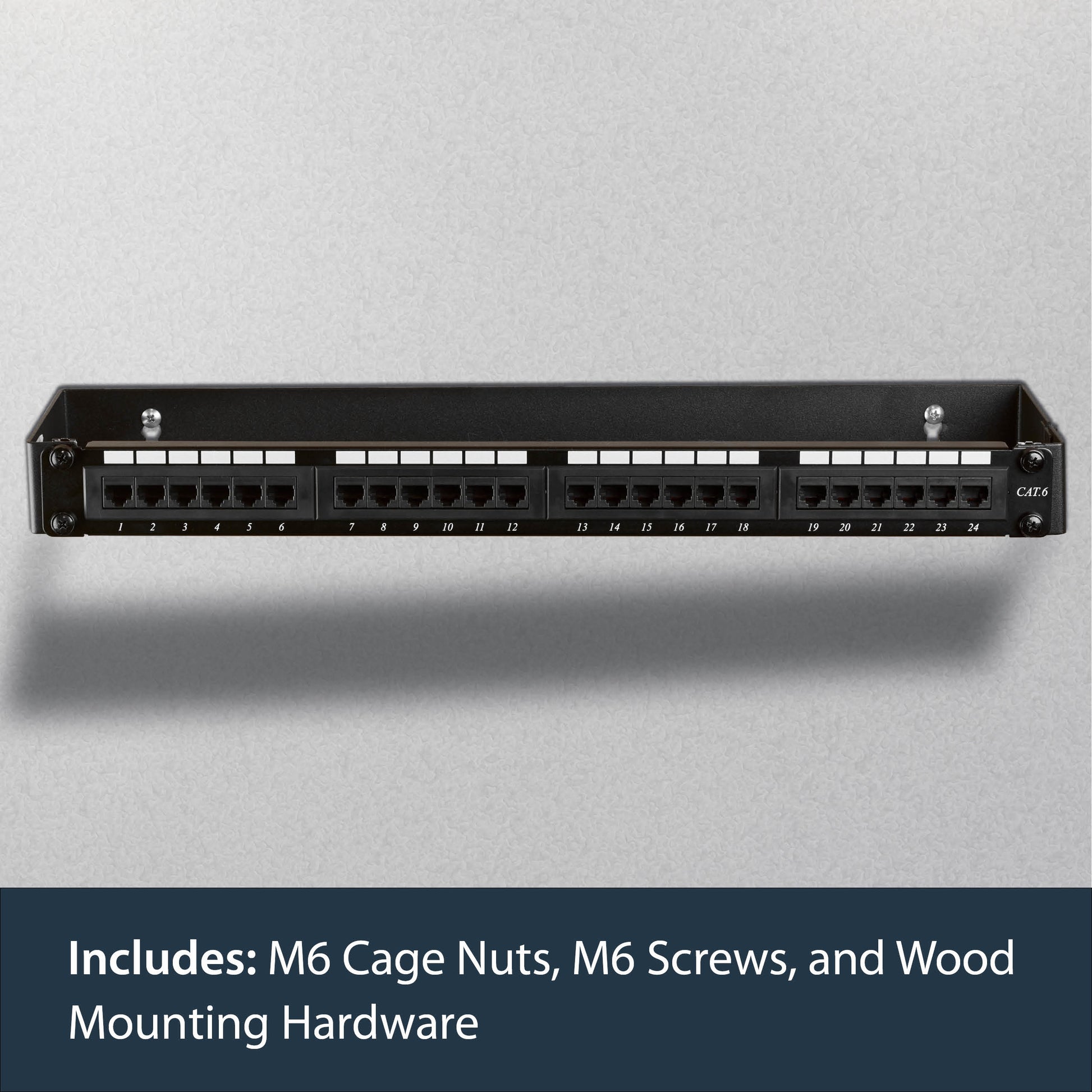 StarTech.com WALLMOUNTH1 rack accessory Wall mounted rack