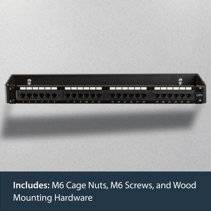 StarTech.com WALLMOUNTH1 rack accessory Wall mounted rack