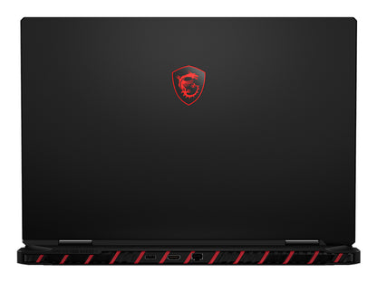 MSI Raider 18 HX AI A2XWIG-014US Intel Core Ultra 9 285HX Laptop 18" UHD+ 64 GB DDR5-SDRAM 4 TB SSD NVIDIA GeForce RTX 5080 Wi-Fi 7 (802.11be) Windows 11 Home Black