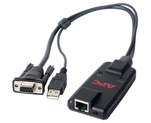APC KVM-SERIAL KVM cable Black