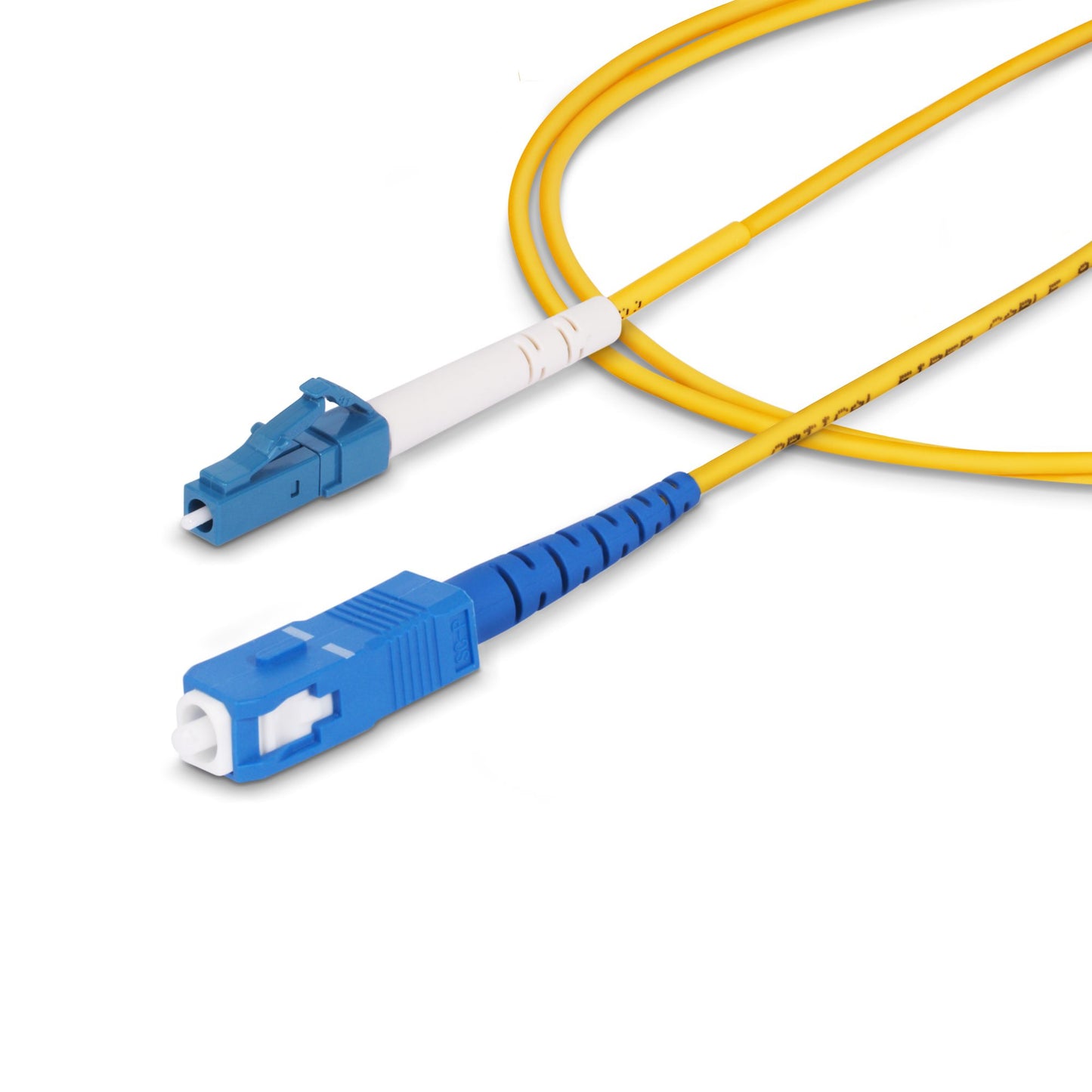 StarTech.com SPSMLCSC-OS2-15M InfiniBand/fibre optic cable 590.6" (15 m) LC SC Yellow