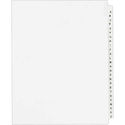 Avery  Legal Dividers w/Letter "A-Z", Side Tab, 8-1/2"x11", 26/ST
