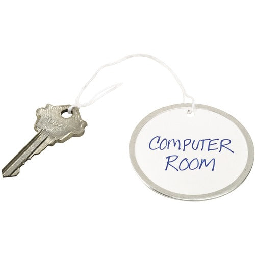 Avery  Metal Rim Tag, 2-1/4" Diameter, 500/BX, White
