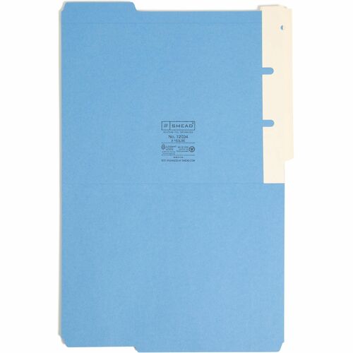 Smead  Converter Tab, Self-Adhesive,3-1/4"x9-1/4", 500/BX, Manila