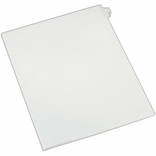 Avery  Index Dividers, Side Tab 2 - 1/25 Cut, 8-1/2"x11", 25/PK, WE
