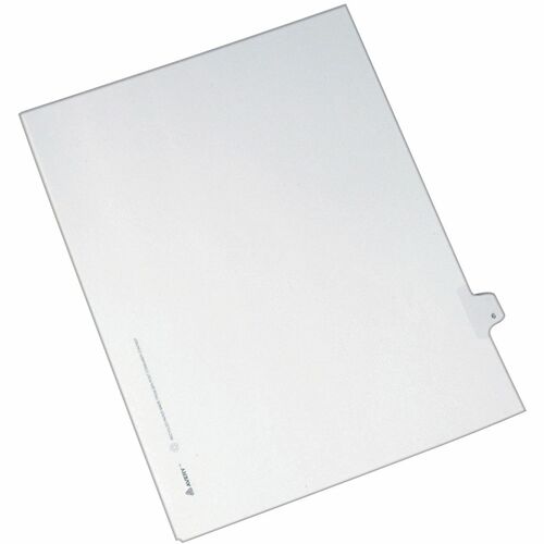 Avery  Index Dividers, Side Tab 6 - 1/25 Cut, 8-1/2"x11", 25/PK, WE