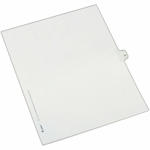 Avery  Index Dividers,Side Tab 38 - 1/25 Cut,8-1/2"x11",25/PK,WE