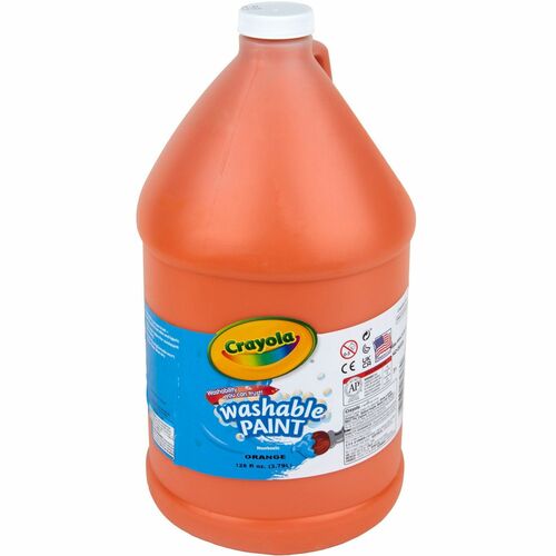 Crayola  Paint, Washable, 1 Gallon, Orange